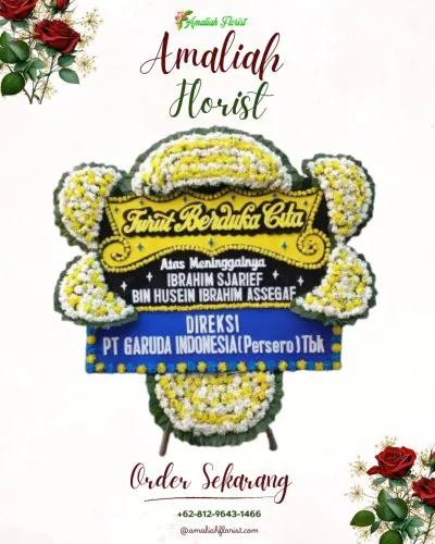 Papan Bunga Duka di Sisobahili Ii Tanose'o
